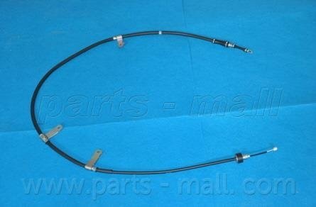 Трос ручного тормаза левый parts mall PTA883