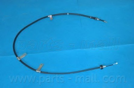 Трос ручного тормаза левый parts mall PTA883