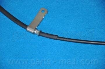 Трос ручного тормаза левый parts mall PTA883