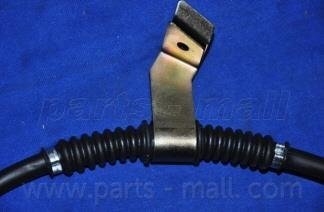 Трос ручного тормоза правый parts mall PTC037