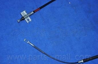 Трос ручного тормоза правый parts mall PTD033