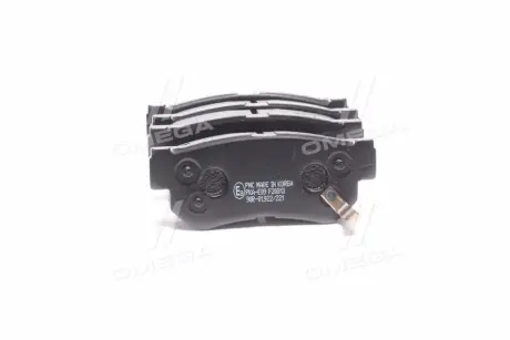 Задні тормозні (гальмівні) колодки PARTS MALL PKAE09