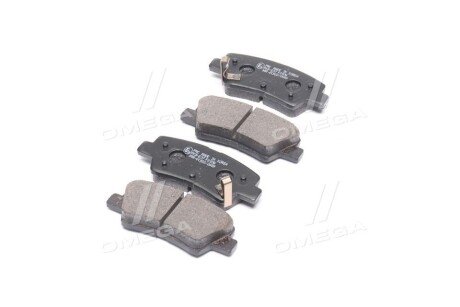 Задні тормозні (гальмівні) колодки parts mall PKBE37