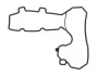 GASKET, CYLINDER HEAD COVER payen JM7262