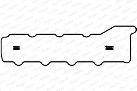 Комплект прокладок, крышка головки цилиндра payen HM5230