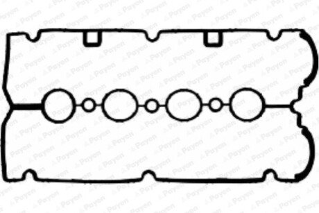 Прокладка клапанной крышки OPEL Z16XEP payen JM5235