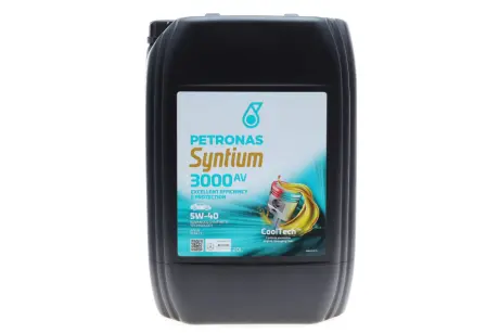 Олива моторна SYNTIUM 3000 AV 5W-40 SN (20L) PETRONAS LUBRICANTS 70179R41EU