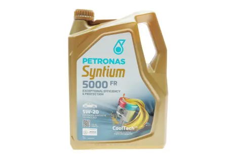 Олива моторна SYNTIUM 5000 FR 5W-20 SN (5L) PETRONAS LUBRICANTS 70265M12EU