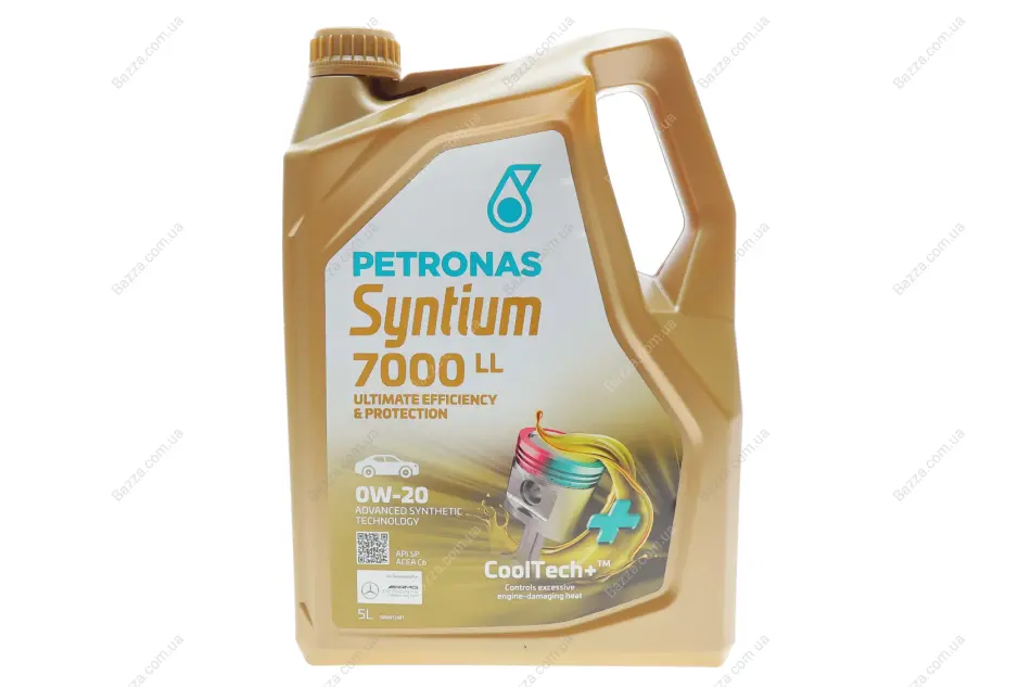 Олива моторна SYNTIUM 7000 LL 0W-20 SP (5L) PETRONAS LUBRICANTS 70719M12EU