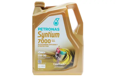 Олива моторна SYNTIUM 7000 LL 0W-30 SP (5L) PETRONAS LUBRICANTS 70720M12EU