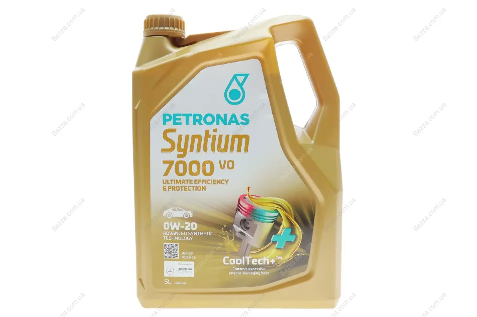 Олива моторна SYNTIUM 7000 VO 0W-20 SP (5L) PETRONAS LUBRICANTS 70721M12EU