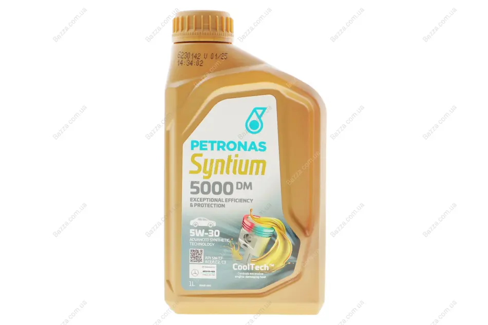 Олива моторна SYNTIUM 5000 DM 5W-30 SN (1L) PETRONAS LUBRICANTS 70957E18EU