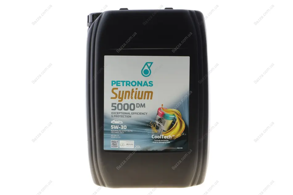 Олива моторна SYNTIUM 5000 DM 5W-30 SN (20L) PETRONAS LUBRICANTS 70957R41EU (фото 1)