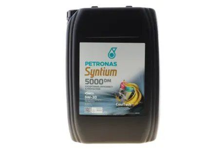 Олива моторна SYNTIUM 5000 DM 5W-30 SN (20L) PETRONAS LUBRICANTS 70957R41EU