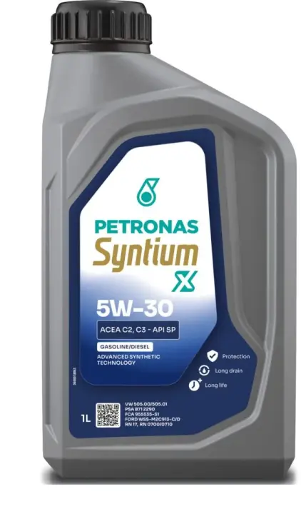 Олива моторна SYNTIUM X 5W-30 C2,C3 (1L) PETRONAS LUBRICANTS 70982E18EU