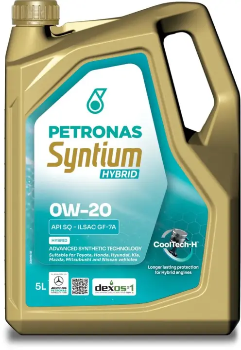 Олива моторна SYNTIUM HYBRID 0W-20 (5L) PETRONAS LUBRICANTS 71229M12EU