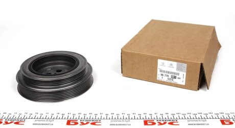 Шкив коленвала, 2.2 JTD/HDi 06- /transit 06- peugeot/Citroen 9677608180 на Форд Кастом