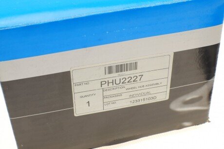 Подшипник ступицы pfi PHU2227