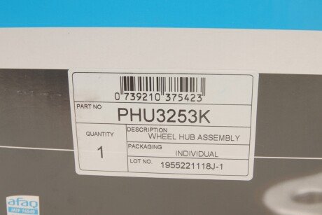 Подшипник ступицы pfi PHU3253K