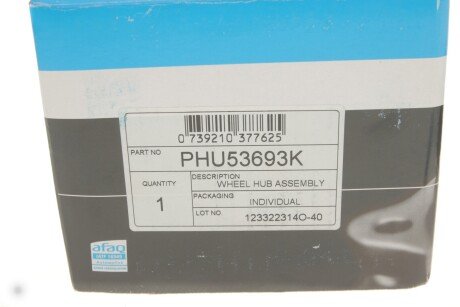 Подшипник ступицы pfi PHU53693K