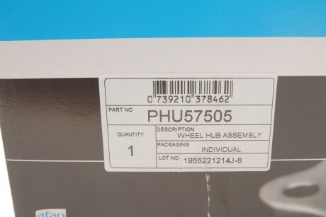 Подшипник ступицы pfi PHU57505