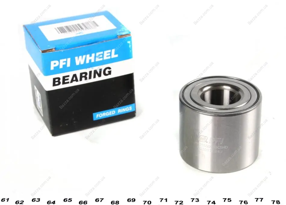 Подшипник ступицы PFI PW25550045CSHD
