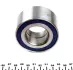 Подшипник ступицы PFI PW37720037CS