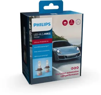 (PHILIPS) LED HIR2 PX22D Ultinon Pro9200 +400% philips 11012U92X2
