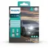 (PHILIPS) LED H7 Ultinon Pro5100 +160% X2 12/24V 12W philips 11972U51X2