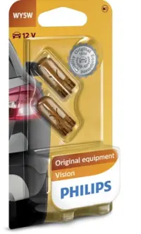Автолампа 5W philips 12396 NA B2
