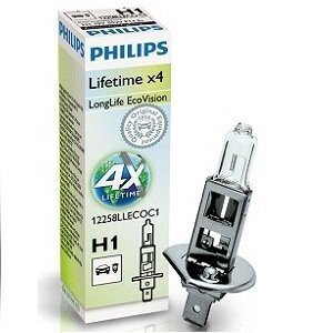 Автолампа галогенова 55W philips 12258LLECOC1 на Тойота Авенсис т25