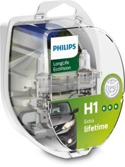 Автолампа галогенова 55W philips 12258LLECOS2 на Мазда 626 ge