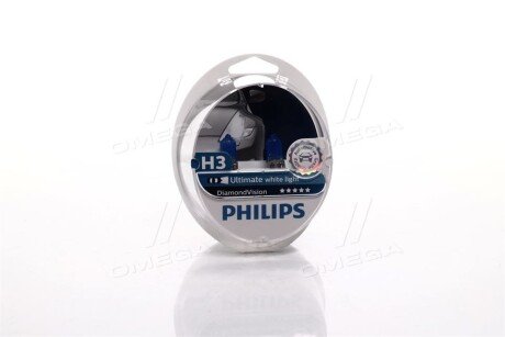 Автолампа галогенова 55W philips 12336DVS2 на Ниссан Примера р10