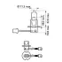 Автолампа галогенова 55W philips 12336PRB1