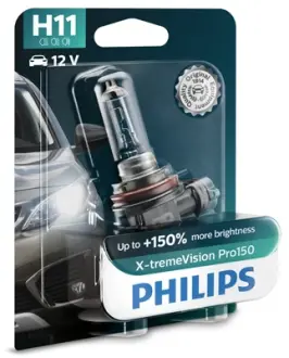 Автолампа галогенова 55W Philips 12362XVPB1