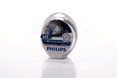 Автолампа галогенова 55W philips 12972DVS2 на Опель Вектра с