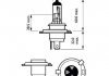 Автолампа галогенова 60/55W philips 12342VPS2