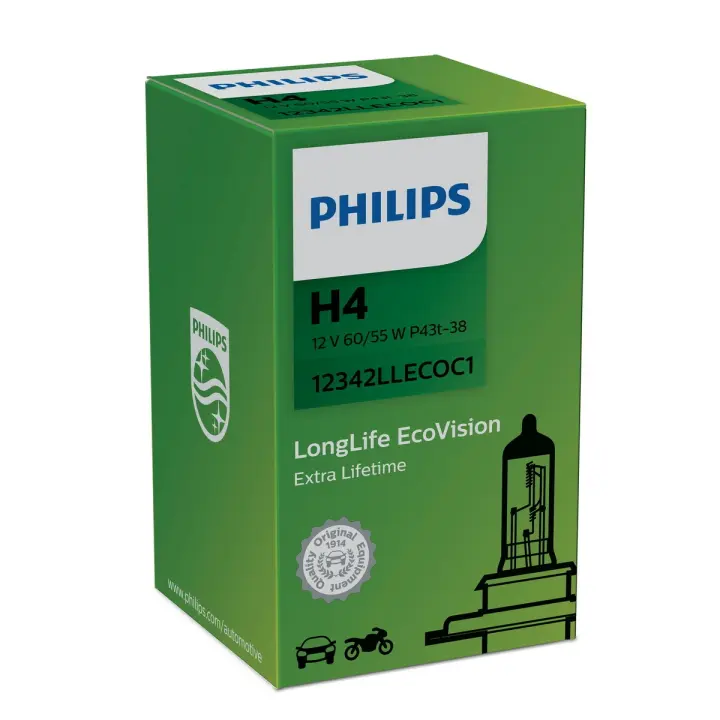 Автолампа галогенова 60/55W philips 12342LLECOC1