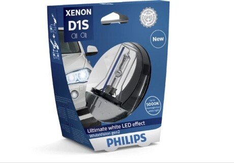 Автолампа ксенонова philips 85415WHV2S1 на Бмв 6 серии