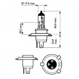 Автомобiльна лампа philips 36198830