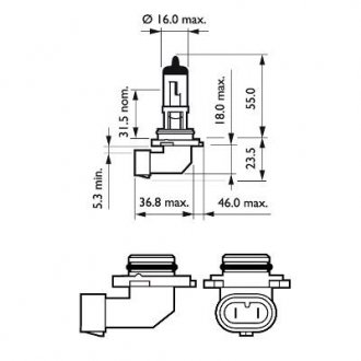 Автомобiльна лампа philips 52974530