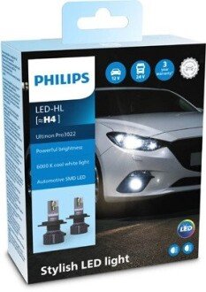 Комплект світлодіодних автоламп philips 11342U3022X2