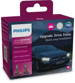Комплект світлодіодних автоламп philips 11366U2500CX