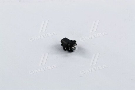 Лампа накаливания BAX8,3/1,35Black 12V 1.2W philips 12597CP