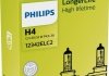 Лампа накаливания H4 12V 60/55W P43t-38 LongerLife 2 x lifetime (2шт.) (пр-во) philips 12342ELC2