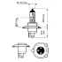 Лампа накаливания H4VisionPlus12V 60/55W P43t-38 (пр-во) philips 12342VPB1