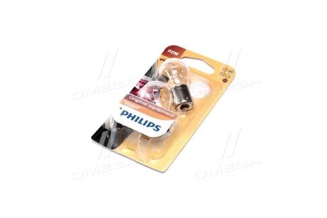 Лампа накаливания P21W12V 21W BA15s (blister 2шт) philips 12498B2 на Мерседес Viano w639