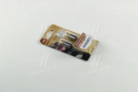 Лампа накаливания R5W 12V 5W BA15s VISION 2шт blister (пр-во) philips 12821B2