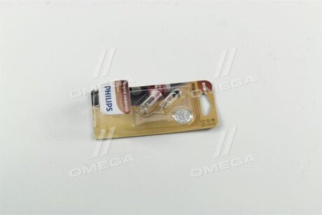 Лампа накаливания W5W12V 5W W 2,1X9,5d (blister 2шт) philips 12961B2