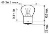 Лампа P21W philips 13498/B2